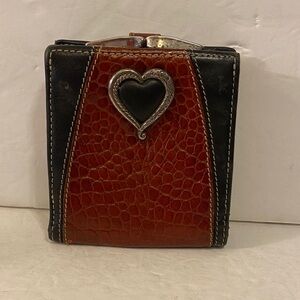 Brighton Black and Brown Women's Wallet